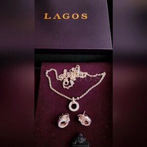 Lagos set earing and necklace